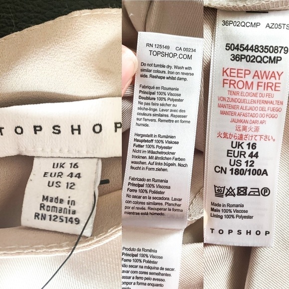 Topshop Satin Twist Jumpsuit - Picture 7 of 11